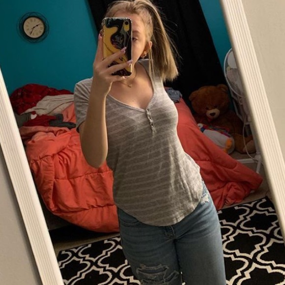 body suit and grey tee bundle! - Picture 3 of 4